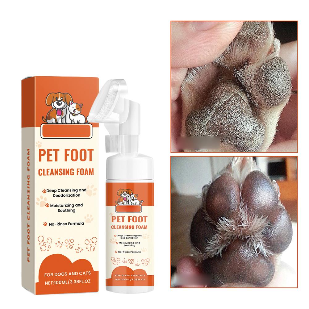 Dog Paw Cleaner - Nettoyant moussant pour pattes et oreilles