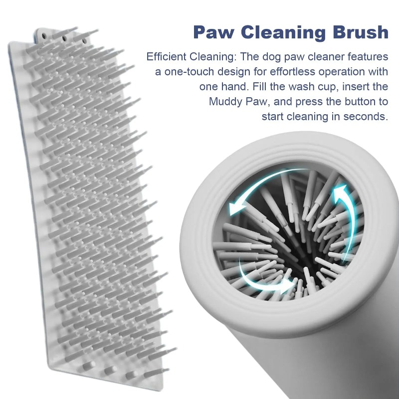 Dog Paw Cleaner - Nettoyeur de pattes de chien électrique,