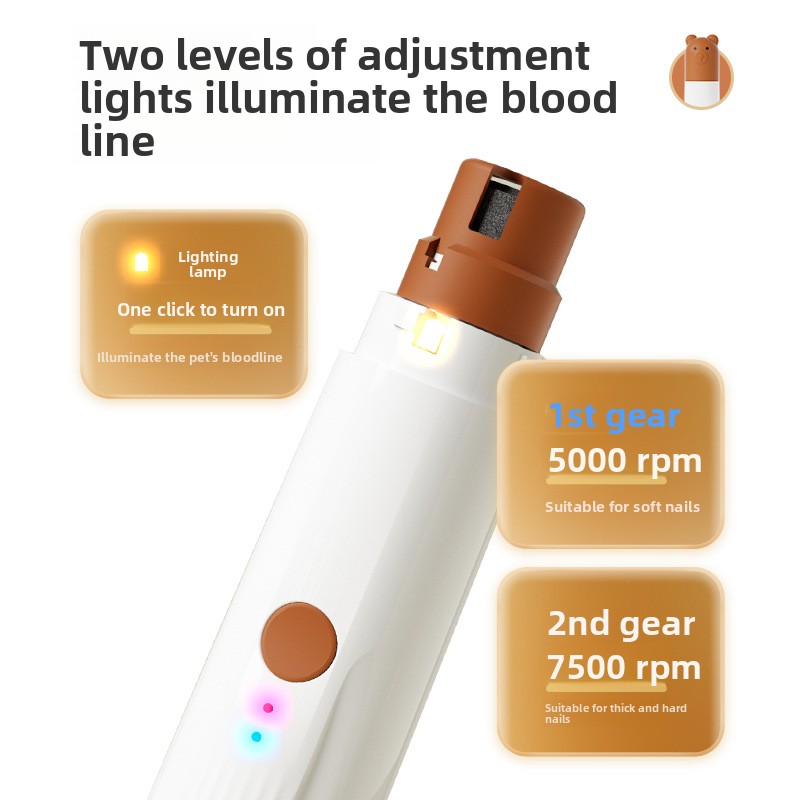 Coupe-ongles électrique USB po - Pet Nail Grinder avis et prix