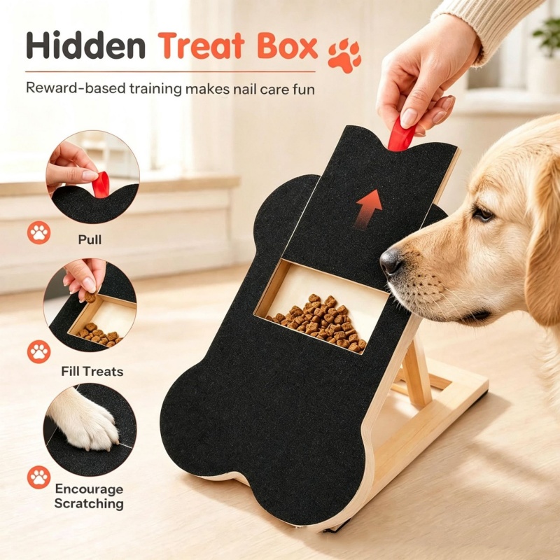 Planche à gratter les ongles e - Pet Nail Grinder avis et prix