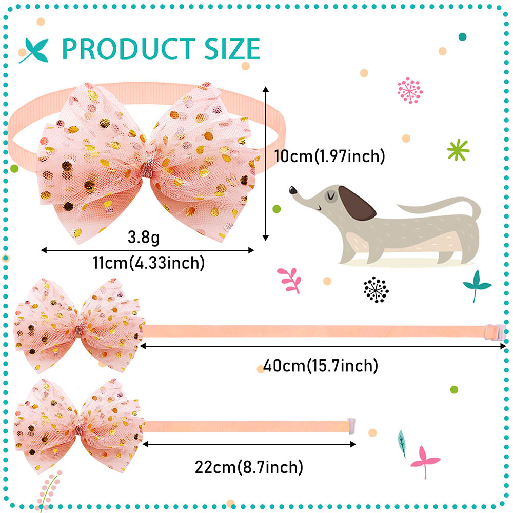 Grands nœuds papillon en dente - Pet Supplies In Bulk avis et prix