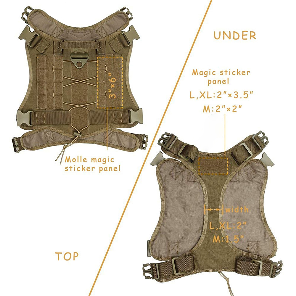 Harnais tactique pour chien, g - No Pull Dog Harness avis et prix