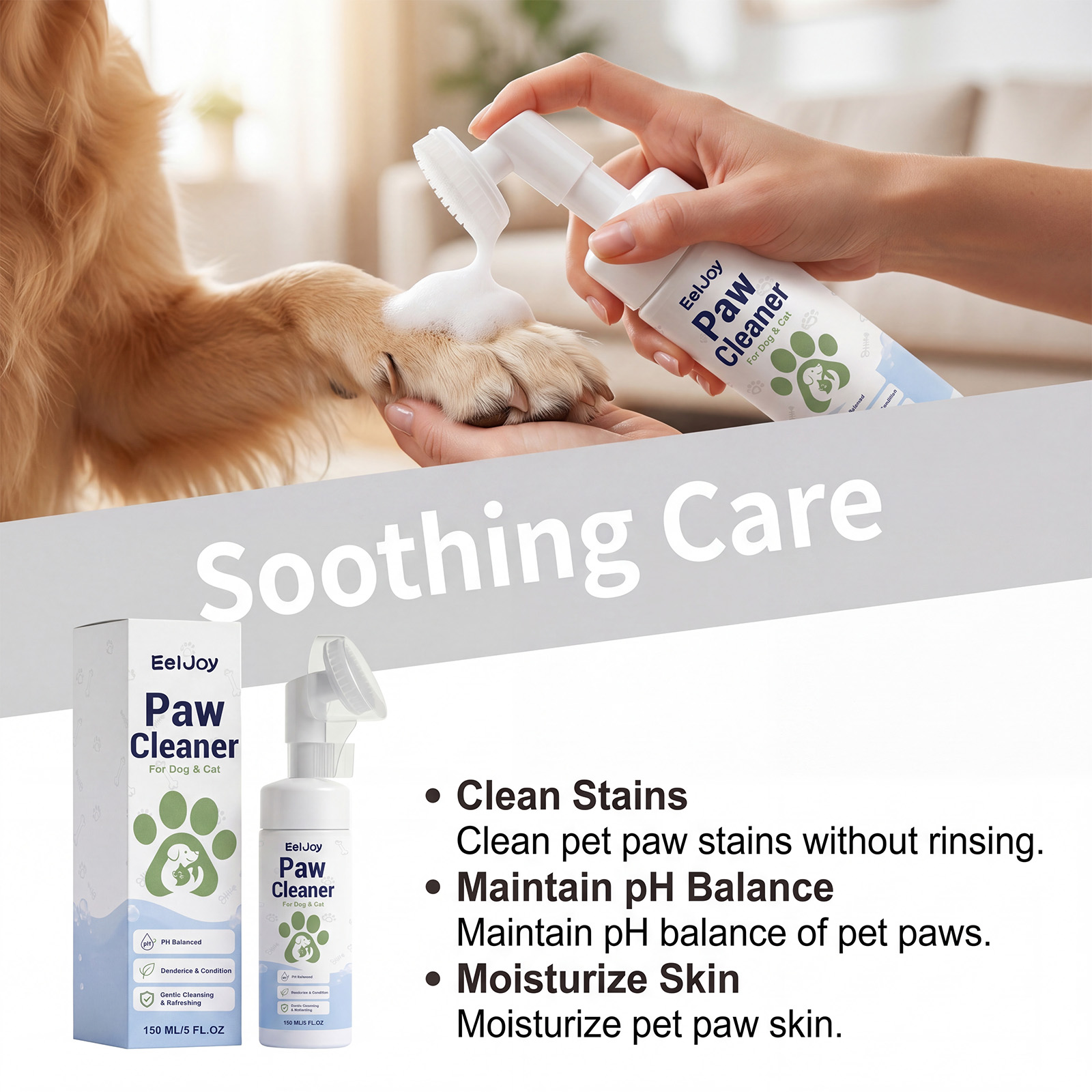 Mousse nettoyante pour pattes  - Dog Paw Cleaner avis et prix