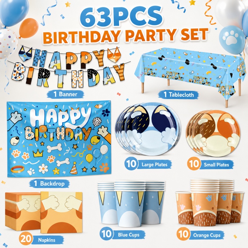 Ensemble de vaisselle jetable  - Pet Supplies In Bulk avis et prix