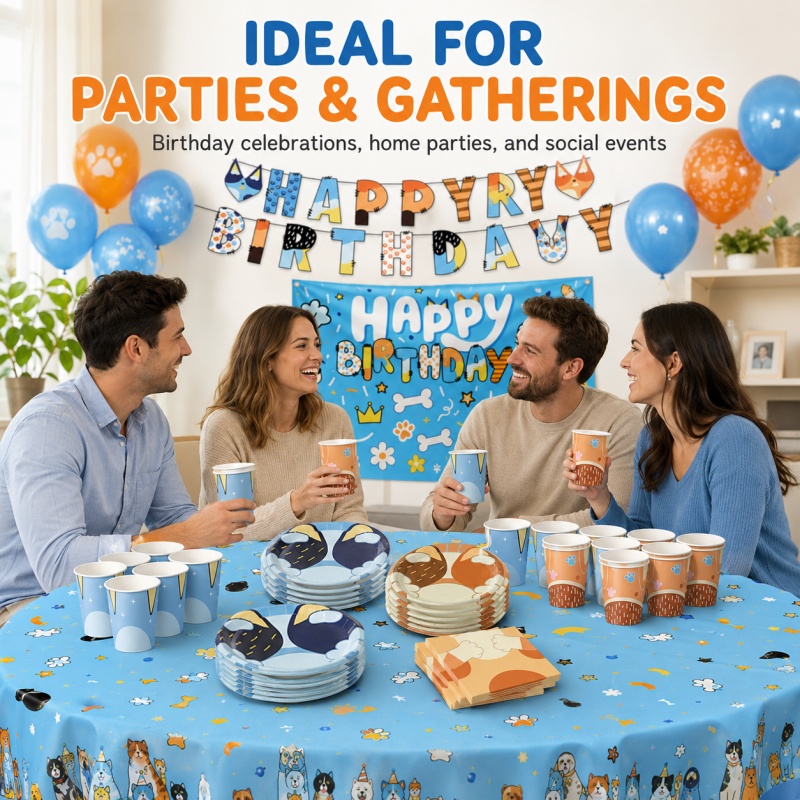 Ensemble de vaisselle jetable  - Pet Supplies In Bulk avis et prix