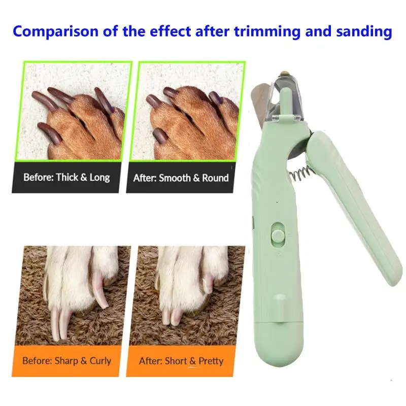 Coupe-ongles 2-en-1 anti-éclab - Pet Nail Grinder avis et prix